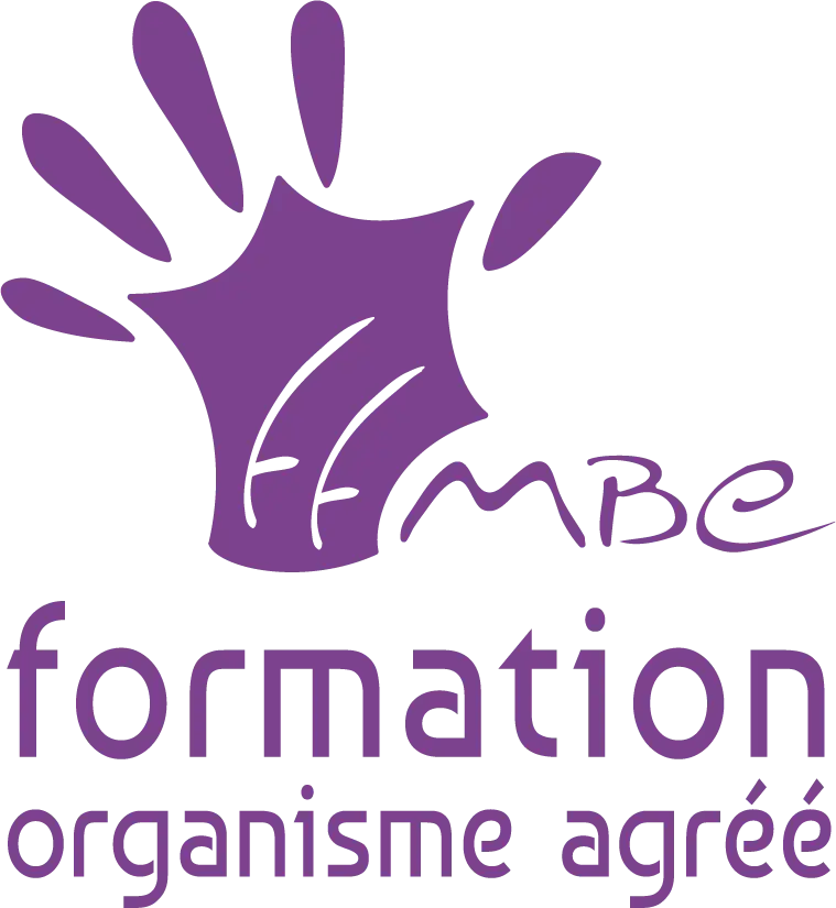 Logo FFMBE Nicolas Degand. Les mains de Nicolas.
